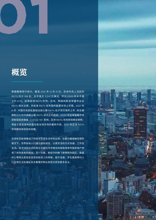 中国房地产协会 戴德梁行 2021亚洲房地产投资信托基金研究报告